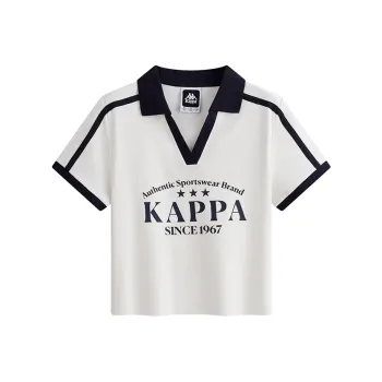 Kappa 1916 Series T Shirt Women's Korean White