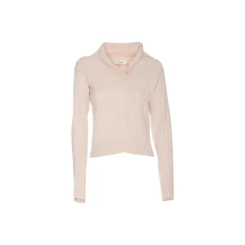 Victoria Beckham Wrap Merino Wool Jumper