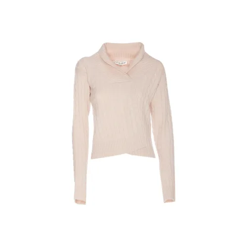 Victoria Beckham Wrap Merino Wool Jumper