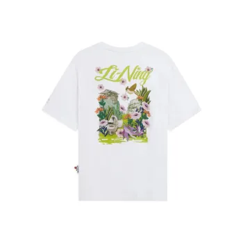 LINING Sports Trend Series T Shirts Women's White