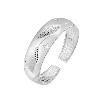 Wear The Silver S999 Fine Silver Sterling Silver Bracelets Women's