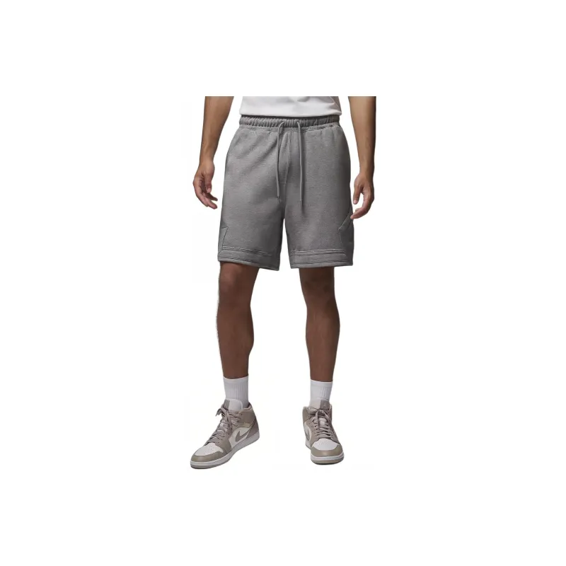 Jordan Fleece Diamond Flight Casual Shorts Men's Carbon Photinia-0