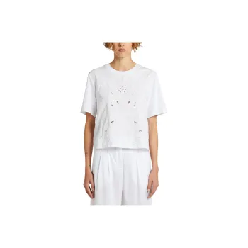 I BLUES T Shirts Women's White