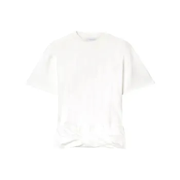 OFF-WHITE Arrows-Motif Twisted Crewneck T-Shirt