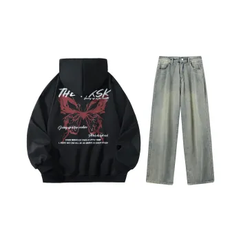 A.X.S.K Sweatshirt Sets Unisex