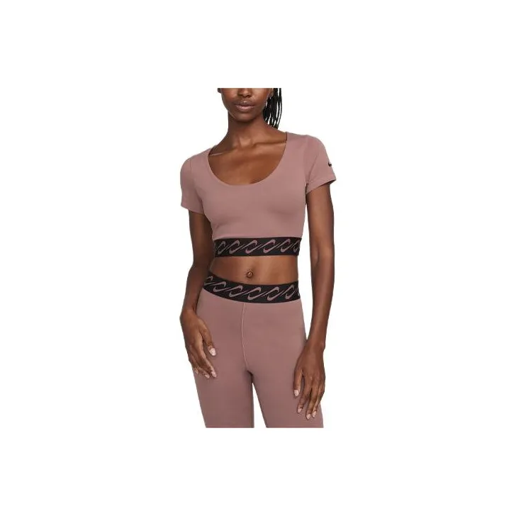 Nike T-Shirt Women's Smokey Mauve-0