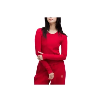 Lululemon T Shirts Women's Red
