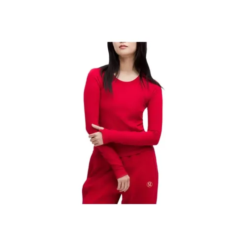 Lululemon T Shirts Women's Red