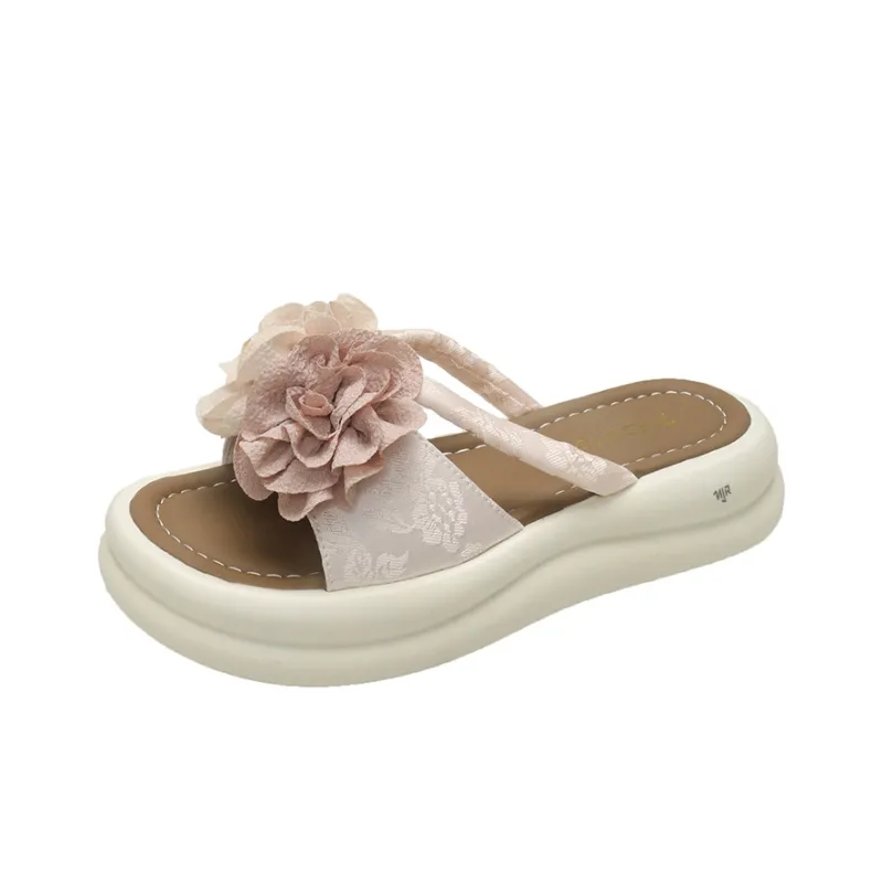 NANJIREN Cut Out Quiet Slip Resistant Odor Resistant Abrasion Resistant Quick Dry Antibacterial Slide Slippers Women's-0