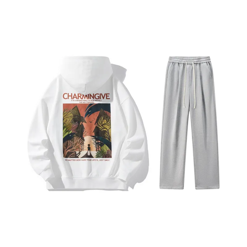 IVEIII Sweatshirt Sets Unisex-13
