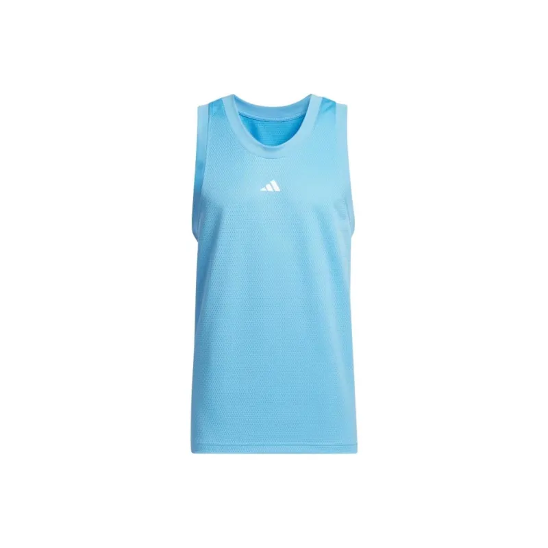 Adidas Clothing Basketball Legends Tank Top Basketball Jersey Men's Blue-0