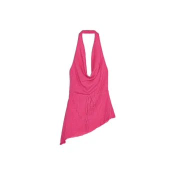 ZARA Tank Top Women's Dark Purple Red