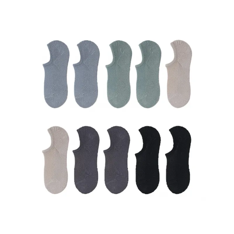 H YXIANG No Show Socks Men's 5 Pack-20