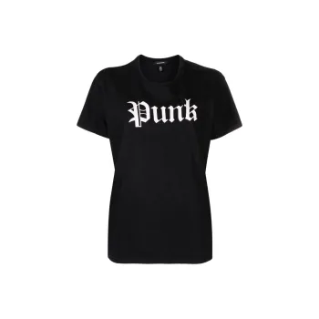 R13 Punk Printed Crewneck T Shirt