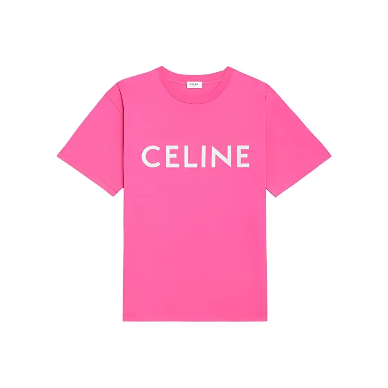 CELINE SS22 Regular T Shirt Women's Pink-0