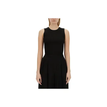 Fabiana Filippi Crewneck Ribbed Tank Top