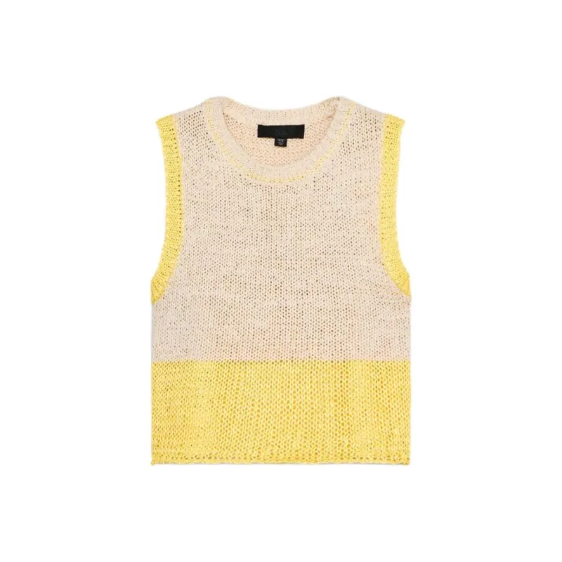 ZARA Tank Top Women's Light Beige-0