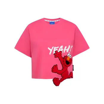 TSMLXLT T Shirt Women's Magenta