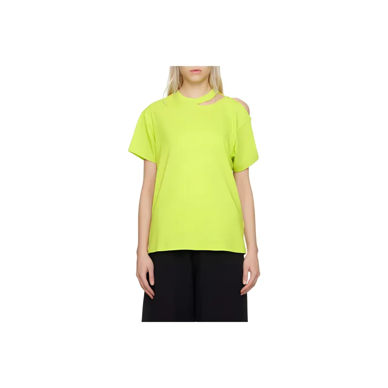 MM6 Maison Margiela FW24 T Shirt Women's Yellow-0
