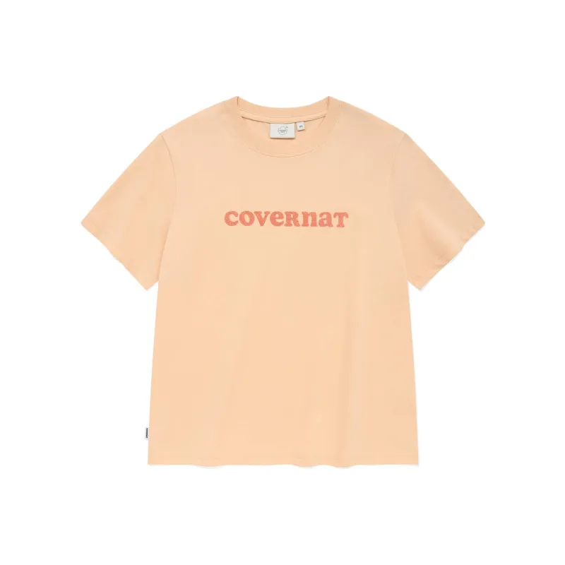 COVERNAT T Shirt Women's Salmon-0
