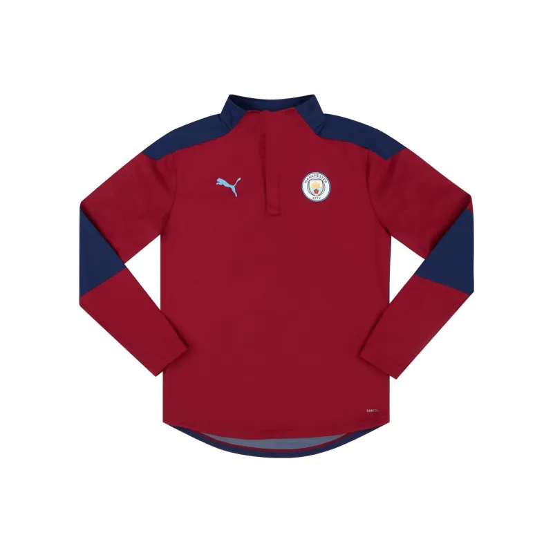 PUMA Manchester City Soccer Jersey Men's Dark Red-0