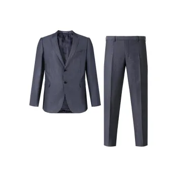 EMPORIO ARMANI SS24 Business Suit Men's Night Blue