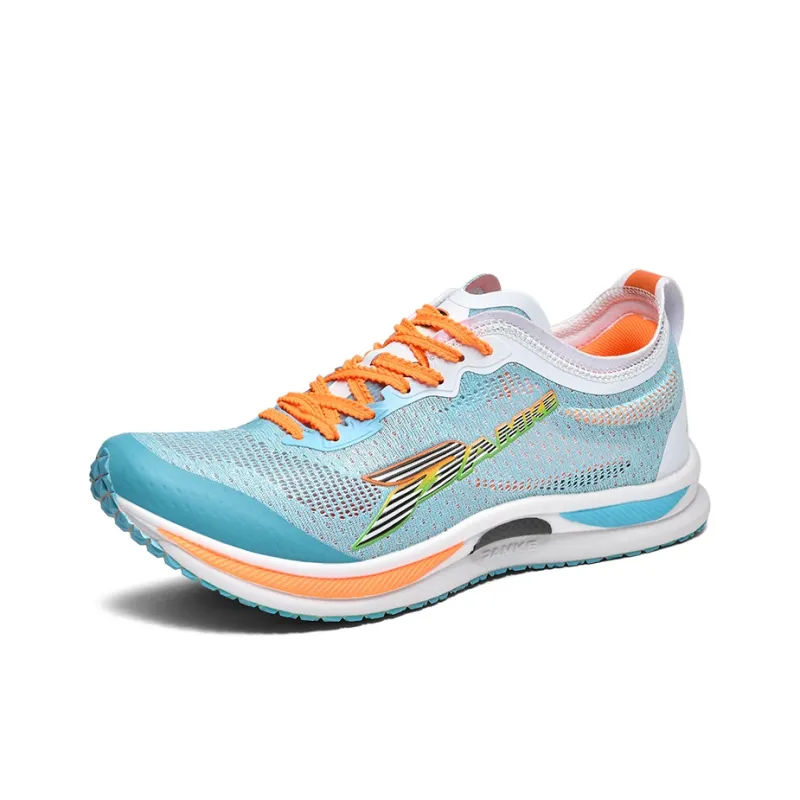 PANKE Running Shoes Unisex Low Top Blue Orange White/White Blue Pink/White Green Orange-1