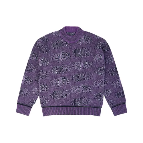 ADER ERROR Loose Fit Sweater Women's Purple
