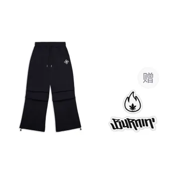 BURNIN Casual Pants Unisex Black