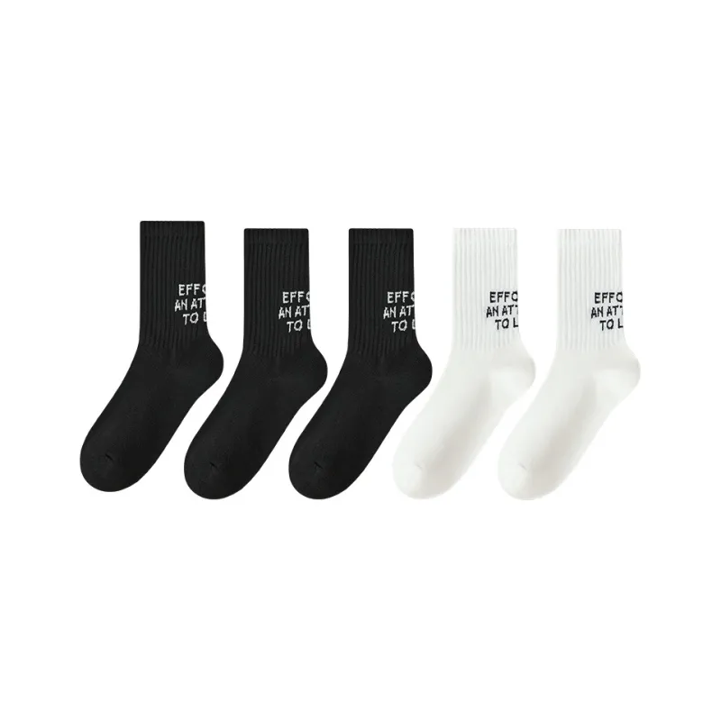 Urban Beauty Mid Calf Socks Men's 5 Pack-16