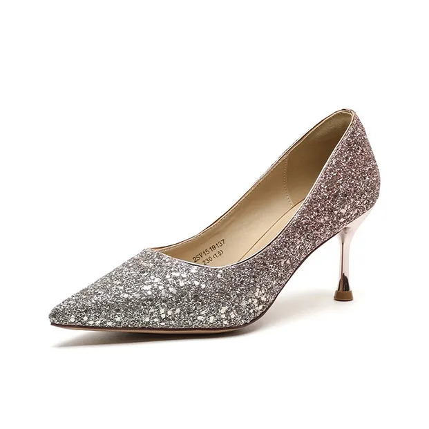 FIVE PLUS Slim Heel High Heels 7.5cm Women's-1