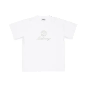 Balenciaga Chinese Valentine's Day T-Shirts Women's White