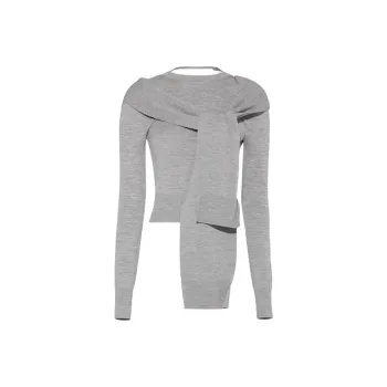 Jacquemus Le Pull Rica 'Grey'