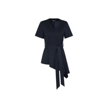 IDPAN T Shirt Women's Navy Blue