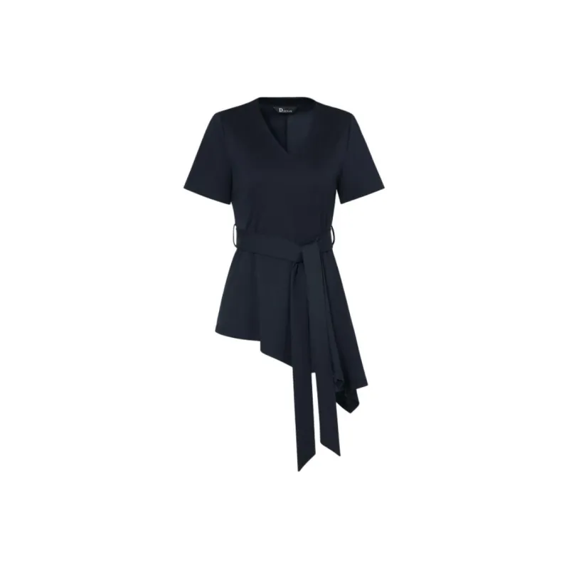 IDPAN T Shirt Women's Navy Blue-0