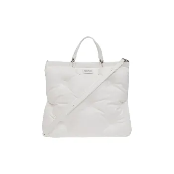 Maison Margiela Sheepskin Tote Bag, Shopping Bag, Shoulder Bag, Crossbody Bag, Handbag Women's White