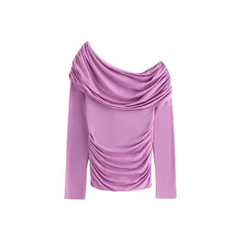 Abercrombie＆Fitch T Shirt Women's Violet