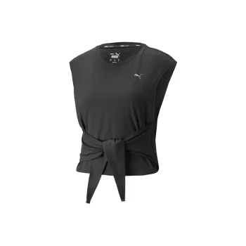 PUMA STUDIO SKIMMER T-Shirts Women's Black