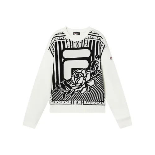 FILA Sweaters Women's Cloud White