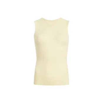 KHAITE Tank Tops Women's Beige