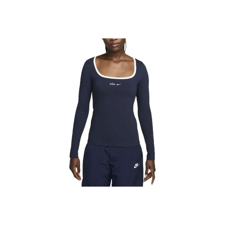 Nike Sportswear T-Shirt Women's Navy Blue-0