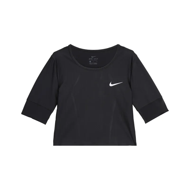 Nike Crop Tops Women's Black-0