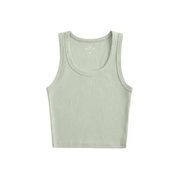 Hollister Tank Top Women's Sage Green