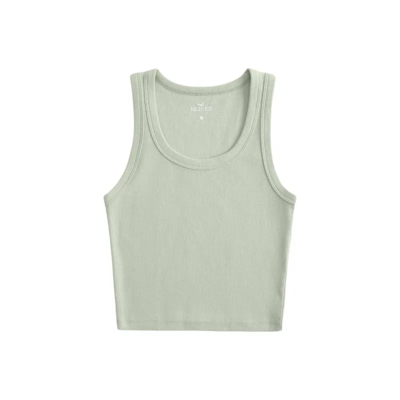 Hollister Tank Top Women's Sage Green-0