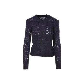 ISABEL MARANT FW22 Fitted Sweater Spring And Autumn Women's Blue