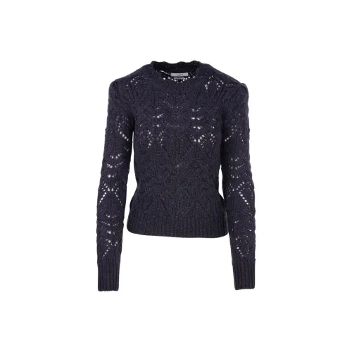 ISABEL MARANT FW22 Fitted Sweater Spring And Autumn Women's Blue
