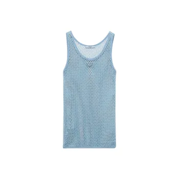 PRADA Tank Tops Women's Blue