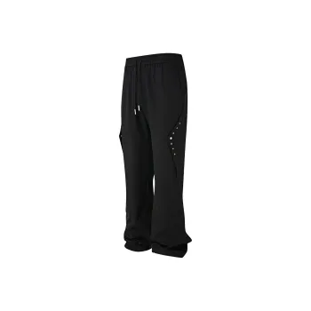 PASET Casual Pants Unisex Black