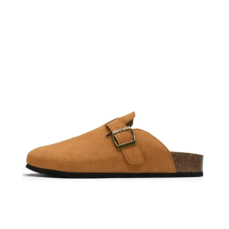 YUZHAOLIN Abrasion Resistant Slip Resistant Closed Toe Slippers Men's-3