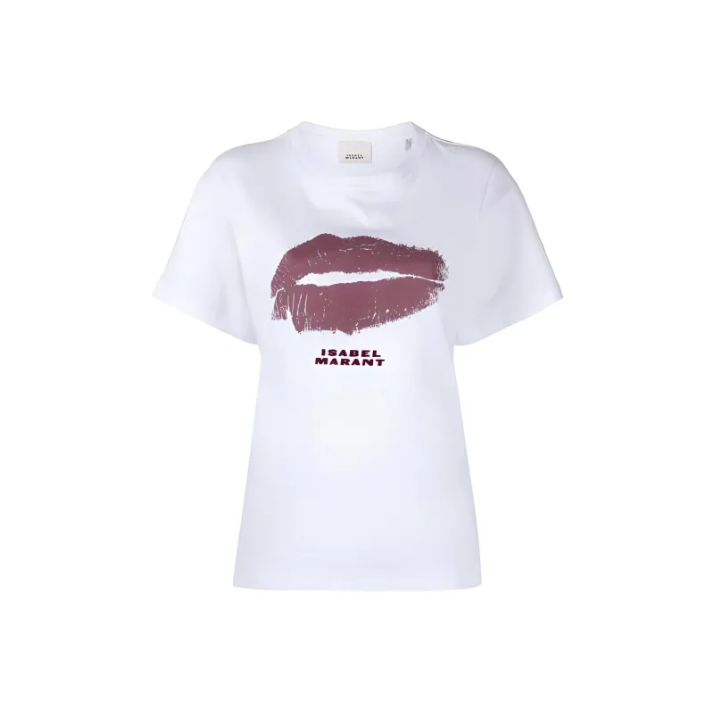 ISABEL MARANT Yates Organic cotton T shirt-0